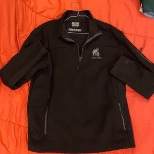 MSU Black pullover